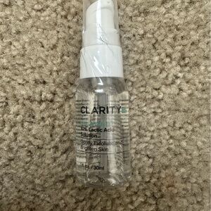 NEW ClarityRx Brighten It 10% Lactic Acid Solution Travel size  30ml